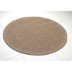 Tapete Natural Redondo Sisal (150x150cm) Camelo