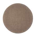 Tapete Natural Redondo Sisal (150x150cm) Camelo