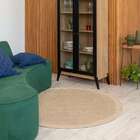 Tapete Natural Redondo Sisal (150x150cm) Polar