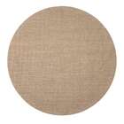 Tapete Natural Redondo Sisal (250x250cm) Kapa