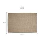 Tapete Natural Retangular Sisal (70x200cm) Polar