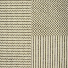 Tapete New Boucle Quadros Bege 1,00x1,50m