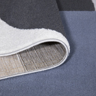 Tapete Nilo 01 1,00x1,40 - Azul E Bege - Edantex