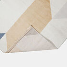 Tapete Nilo 02 2,50x3,00 - Azul E Bege - Edantex