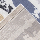 Tapete Nilo 03 2,50x3,00 - Azul E Bege - Edantex