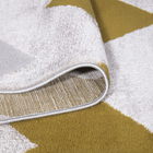 Tapete Nilo 04 3,00x4,00 - Bege E Caramelo - Edantex