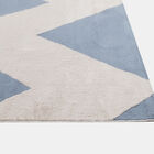 Tapete Nilo 05 2,50x3,00 - Azul E Bege - Edantex