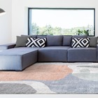 Tapete Nordic 06 200x250 - Cinza E Bege - Edantex