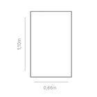 Tapete Omega 110x66cm Via Star Azul