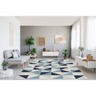 Tapete Omega 240x190cm Via Star Azul