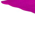 Tapete Ondulado De Sala E Quarto 1,33m X 1,33m Pelúcia - Pink