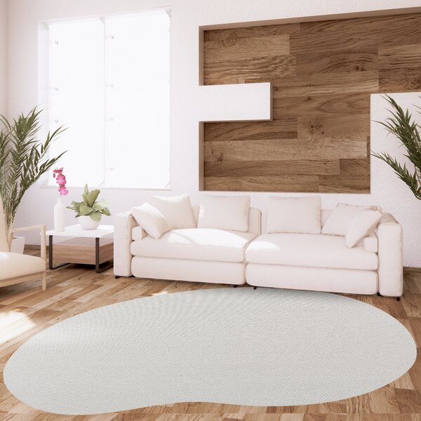 Tapete Organico Bean 009181/ 992299 2,00 X 2,50 Lisse Cinza