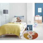 Tapete Orgânico Fun Retangular de Polipropileno Cinza e Verde Áreas Internas 1,50x2,00m