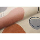 Tapete Orgânico Fun Retangular de Polipropileno Cinza e Verde Áreas Internas 1,50x2,00m