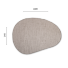 Tapete Organico Rock 009205/ 222213 1,40 X 2,00 Traverse São