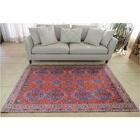 Tapete P/ Sala Persa Vermelho E Azul 200x140cm