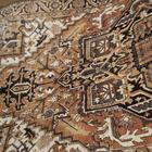 Tapete P/ Sala/quarto Decorativo Marrom 200x140cm