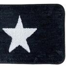 Tapete Para Banheiro Estrela Preto 40x60cm - Casambiente Tape