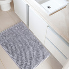 Tapete Para Banheiro Retangular Dallas Cinza 60cm X 40cm - An