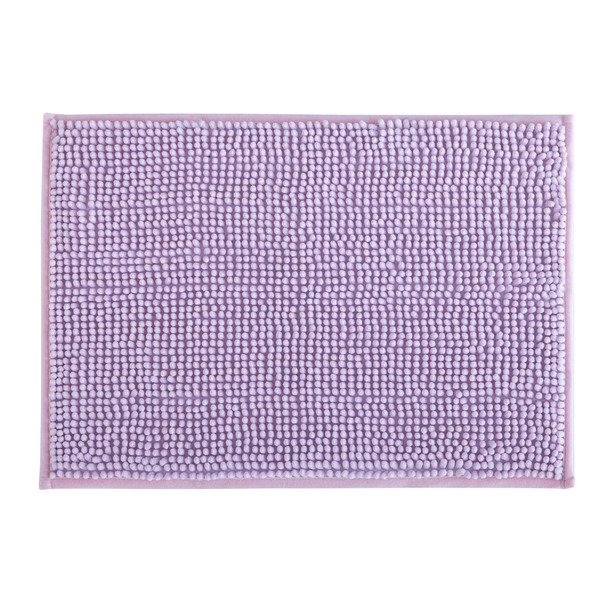 Tapete Para Banheiro Retangular Dallas Rosa 60cm X 40cm - Ant