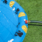 Tapete para Cachorro Inflável Fun Pet Azul 147cm Bestway