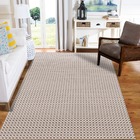 Tapete Para Closet Antiderrapante Pilão Marrom 1,00 X 1,40