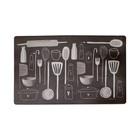 Tapete Para Cozinha Premier 12 Colorido 0,46x0,76m