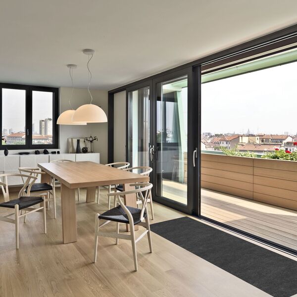 Tapete Para Entrada Agulhado Home Grafite 60cmx150cm Kapazi