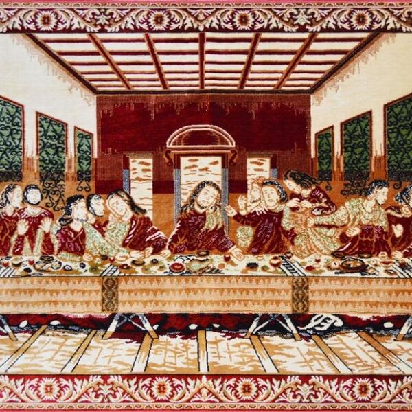 Tapete Para Quadro Marbella Elite Epicart Santa Ceia 100x150