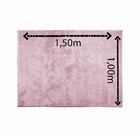 Tapete Para Quarto ,sala ,escritório 1,00 X 1,50 Pelo Macio.