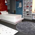 Tapete Para Quarto ,sala ,escritório 1,50 Redondo Alasca. Neg