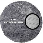 Tapete Para Quarto ,sala ,escritório 1,50 Redondo Alasca. Neg