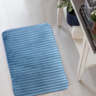 Tapete Para Quarto Antiderrapante 50cm X 70cm Pelucia Wave Az