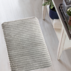 Tapete Para Quarto Antiderrapante 50cm X 70cm Pelucia Wave Be