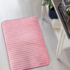 Tapete Para Quarto Antiderrapante 50cm X 70cm Pelucia Wave Ro