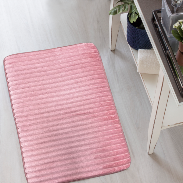 Tapete Para Quarto Antiderrapante 50cm X 70cm Pelucia Wave Ro