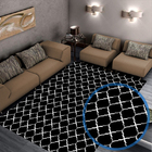 Tapete Para Quarto Casablanca Estampado 1,35m X 2,00m Antider