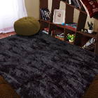 Tapete Para Quarto E Sala Felpudo Tamanho 200x140cm Preto Cas