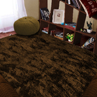 Tapete Para Quarto E Sala Felpudo Tamanho 200x240cm Marrom Ca