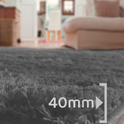 Tapete Para Quarto Felpudo Formato Retangular 2,00x1,40m Prat