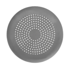 Tapete para Ralo de Pia Silicone Cinza 15cm Delinia