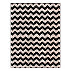 Tapete Para Sala 1,00 X 1,50 Art Desenho 07 Preto Oasis