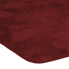 Tapete Para Sala 150x100cm Vermelho Casen