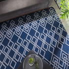 Tapete Para Sala 2,00x2,40 Alto E Baixo Relevo Jacquard Base