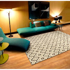 Tapete para Sala / Quarto Supreme Losango 2,5m x 2m Antiderra