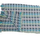 Tapete Para Sala / Quarto Verde Degradê 1.00x1.50 Bolinha