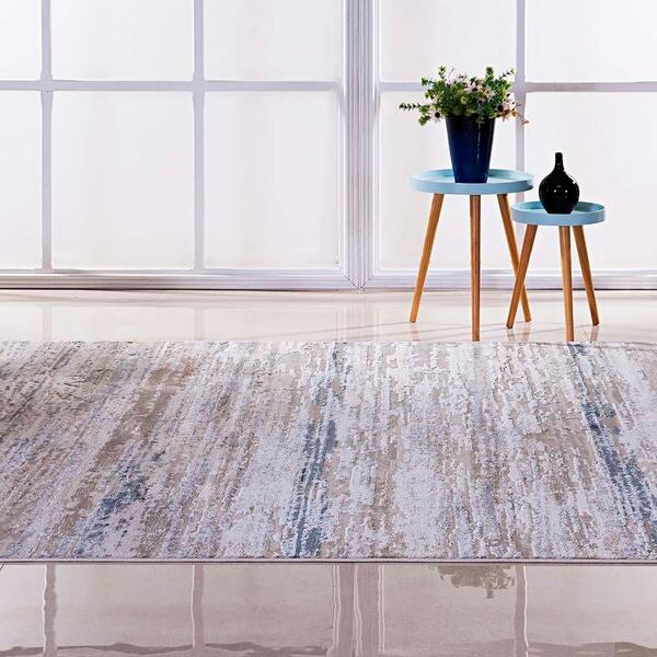 Tapete Para Sala Artemis 01 Bege 1,50x2,00m - Niazitex