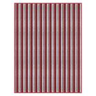 Tapete Para Sala Atlantis Listras 10 Vermelho 2,00x3,00m - J