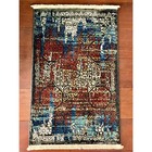 Tapete Para Sala Austin 12x Azul-coral 2,40x3,40m - Abdalla