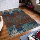 Tapete Para Sala Austin 12x Azul-coral 2,40x3,40m - Abdalla